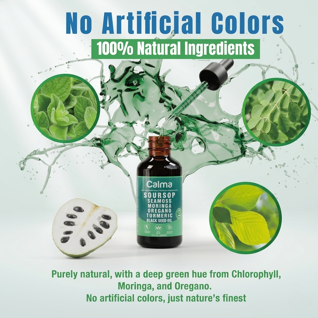 Calma 10-in-1 Soursop Drops for Gut & Energy